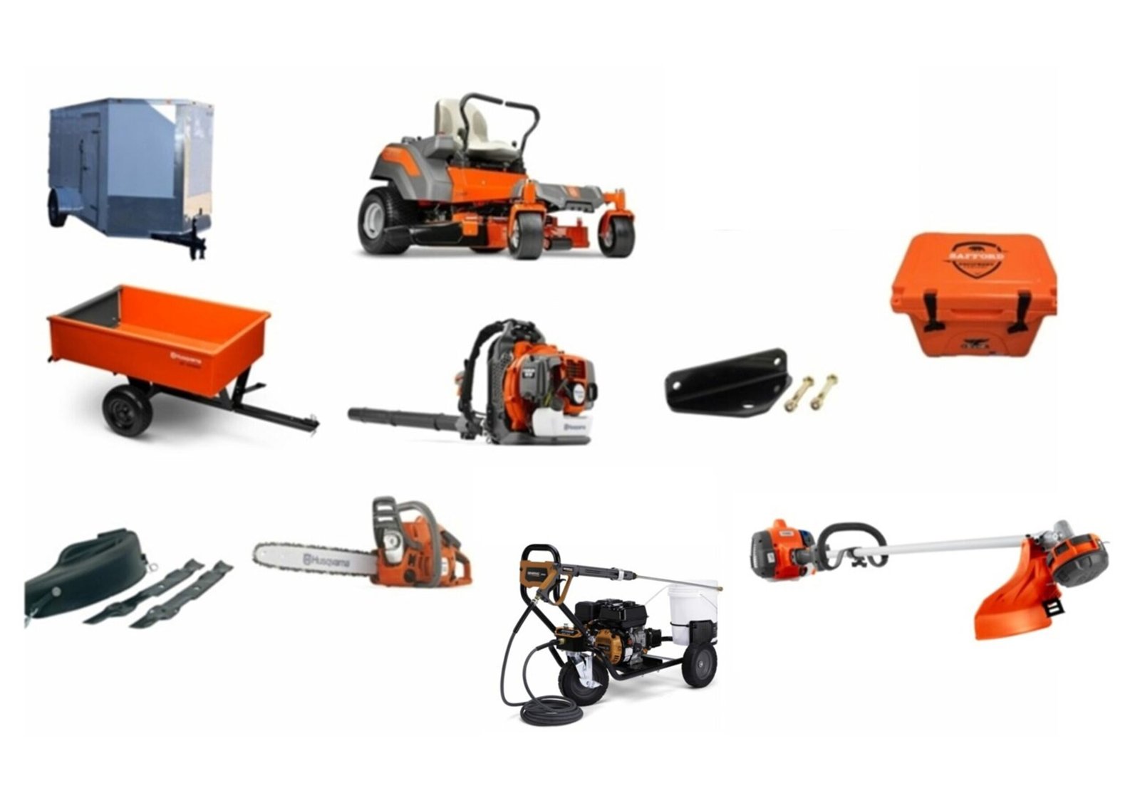 HH482-7-scaled-1.jpg HH482 Husqvarna Mower Bundle - Z242F Zero Turn 150BT Blower 122L Trimmer - Image 1