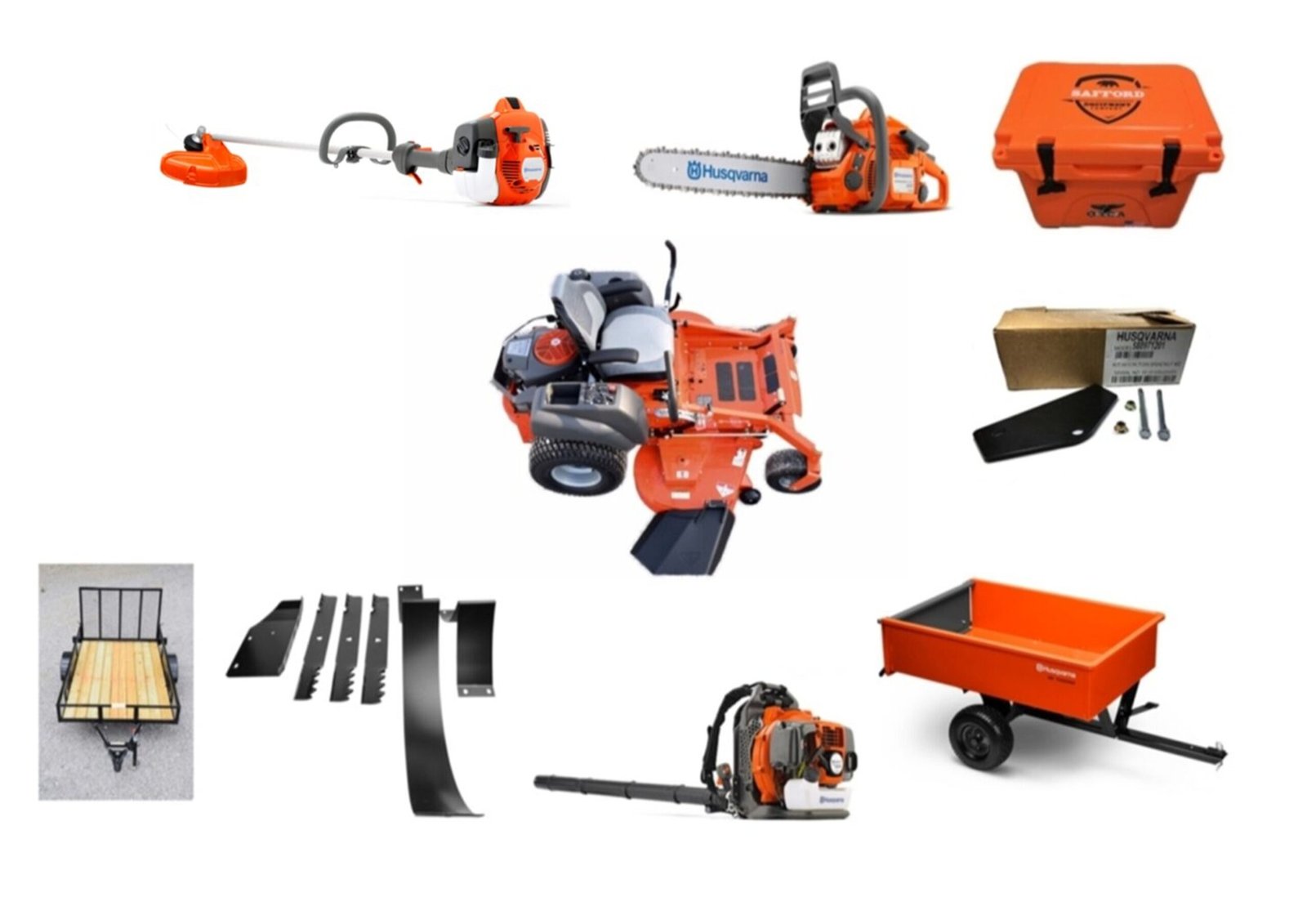 HH484-5-scaled-1.jpg HH484 Husqvarna Mower Bundle - MZ 61 Zero Turn 350BT Blower 122L Trimmer - Image 1