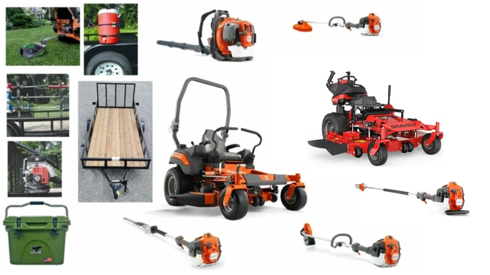 HH503-3.jpg HH503 Pro Scaper Husqvarna Z454 Zero Turn Mower Bundle - Image 1
