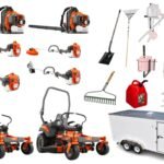 HH506 The Landscaper - Husqvarna Z454 Zero Turn Mower Bundle
