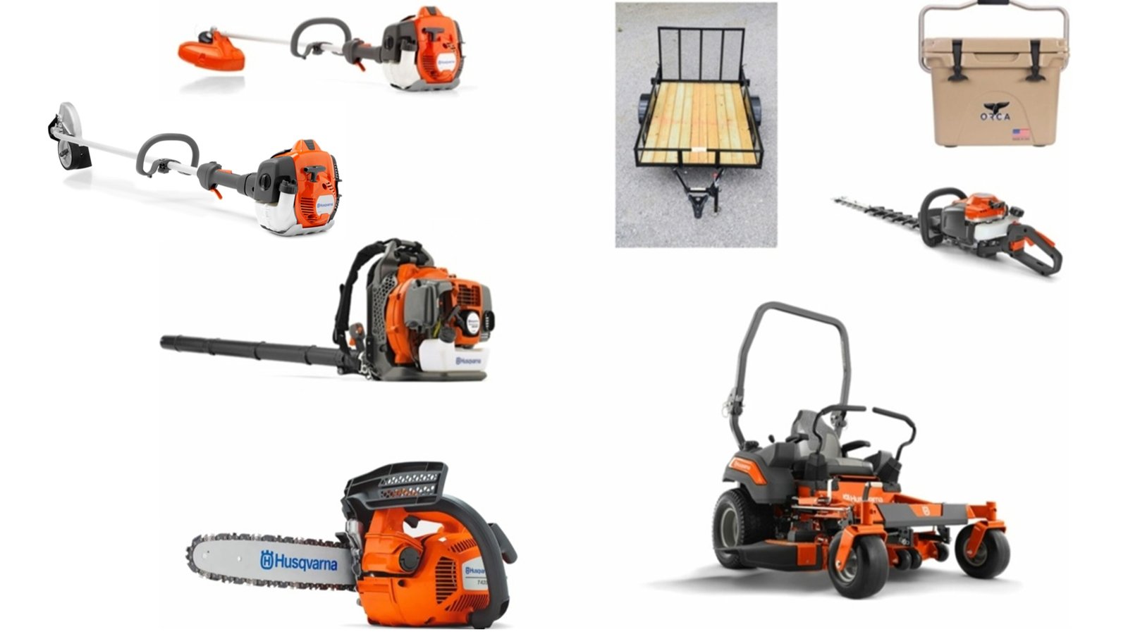 HH516-4.jpg HH516 Husqvarna Mower Bundle - Z454 Zero Turn 350BT Blower 525L Trimmer - Image 1