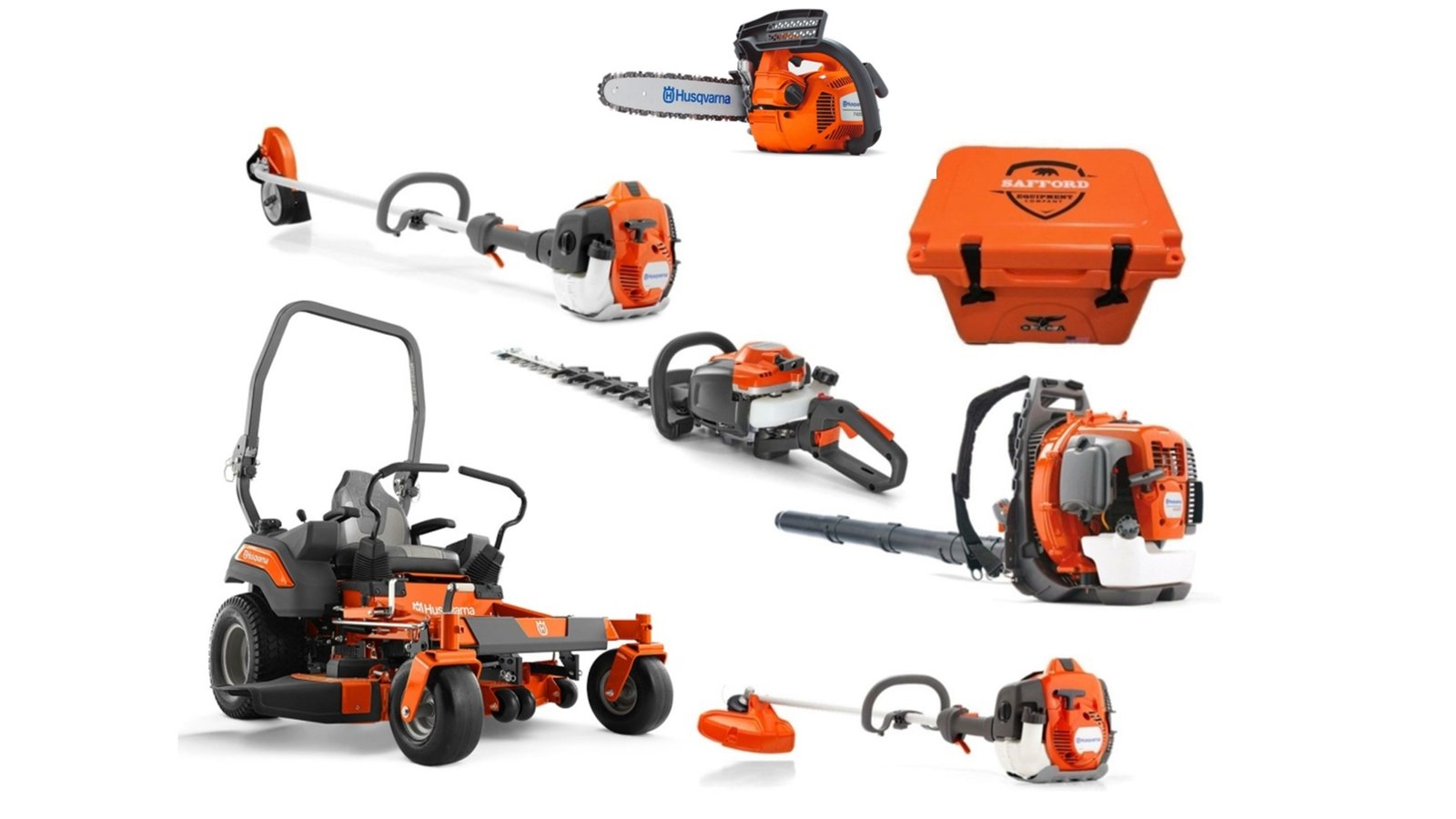 HH531-2.jpg HH531 Husqvarna Mower Bundle - Z454 Zero Turn 560BTS Blower 525L Trimmer - Image 1
