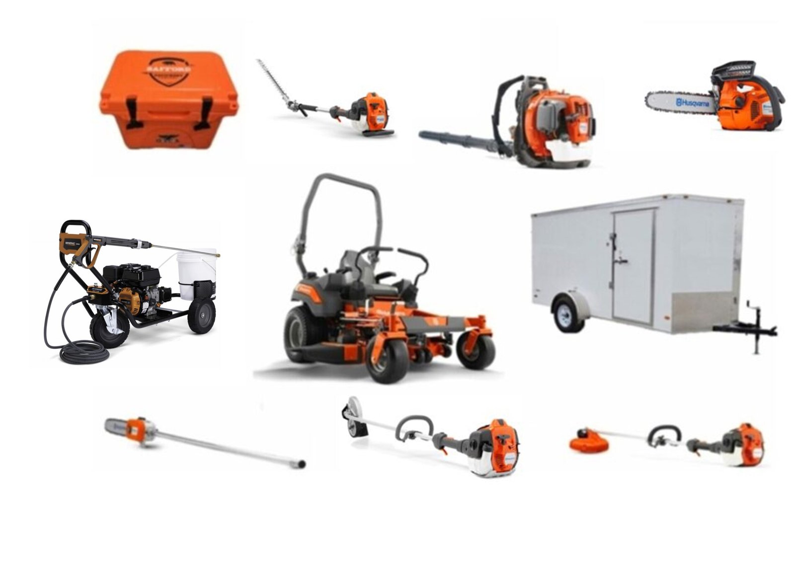 HH539-13-scaled-1.jpg HH539 Husqvarna Mower Bundle - Z454 Zero Turn 560BTS Blower 525LK Trimmer (Scratch & Dent) - Image 1