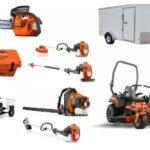 HH540 Husqvarna Mower Bundle - Z460 Zero Turn 350BT Blower 7x12 Enclosed Trailer