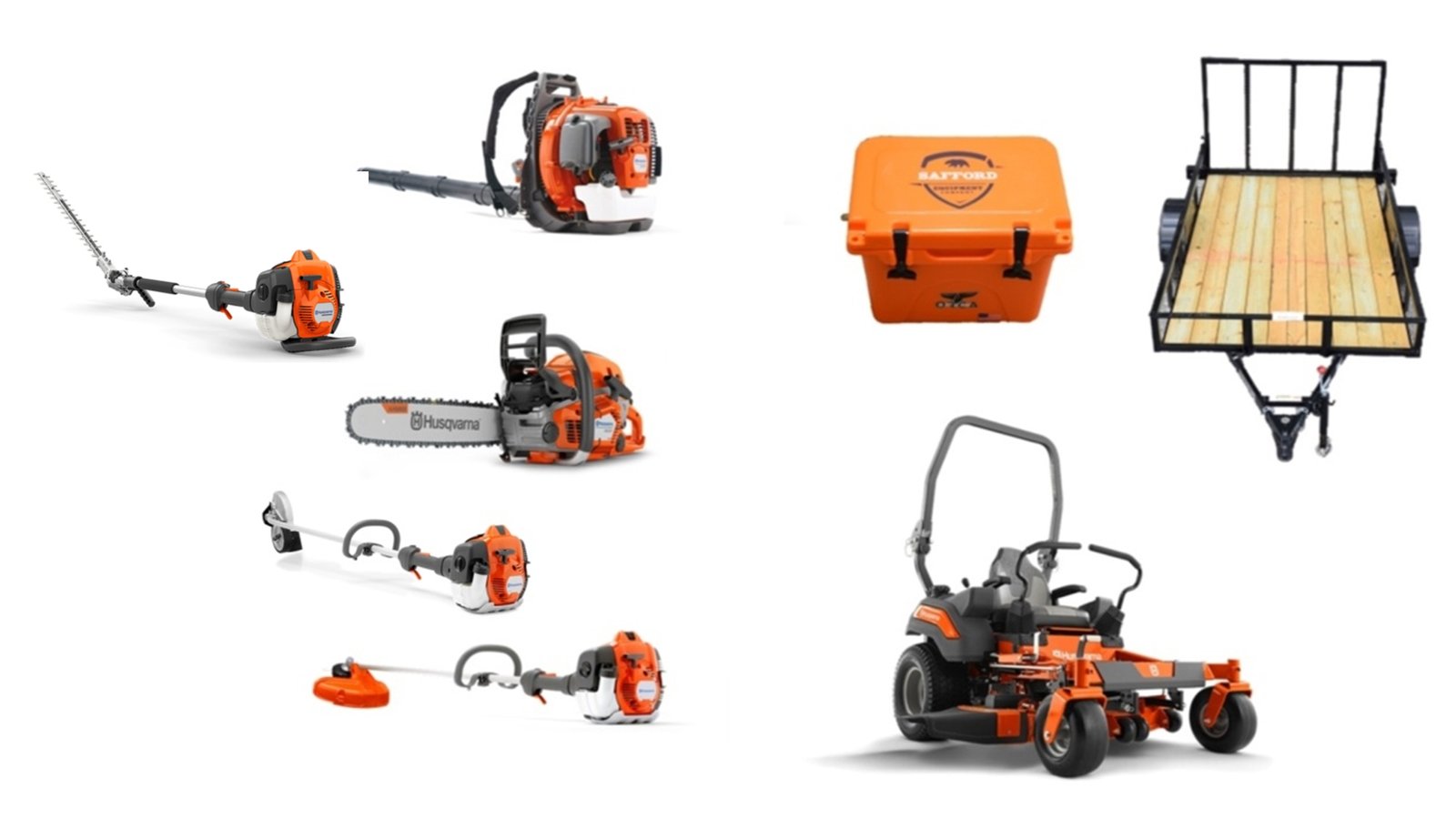 HH543.jpg HH543 Husqvarna Mower Bundle - Z454 Zero Turn 350BT Blower 525LS Trimmer - Image 1