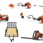 HH553 Husqvarna Mower Bundle - Z448 Zero Turn 350BT Blower 525L Trimmer