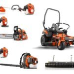 HH565 Husqvarna Mower Bundle - Z454 Zero Turn 350BT Blower T435 Chainsaw