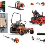 HH568 Pro Scaper Husqvarna Z454 Zero Turn Mower Bundle
