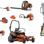 HH581 Husqvarna Mower Bundle - Z454XS Zero Turn 350BT Blower 525L Trimmer