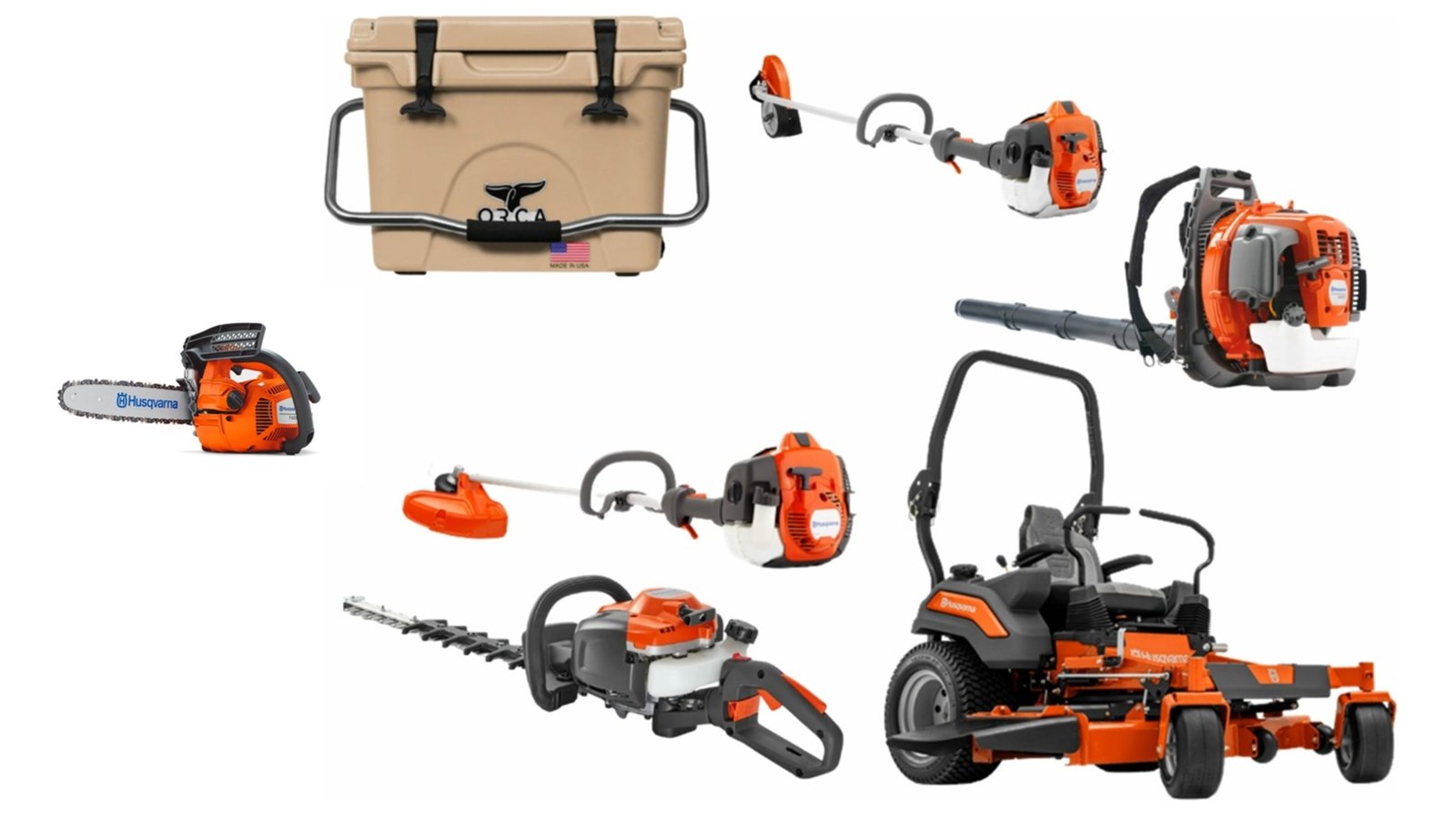 HH583.jpg HH583 Husqvarna Mower Bundle - Z454XS Zero Turn 560BTS Blower 525L Trimmer - Image 1