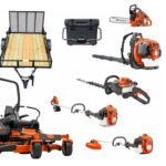 HH584 Husqvarna Mower Bundle - Z454XS Zero Turn 560BTS Blower 525L Trimmer