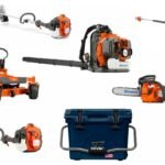 HH585 Husqvarna Mower Bundle - Z460XS Zero Turn 350BT Blower 525L Trimmer