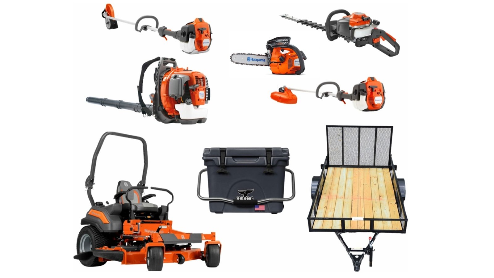 HH589.jpg HH589 Husqvarna Mower Bundle - Z460XS Zero Turn 560BTS Blower 525L Trimmer - Image 1
