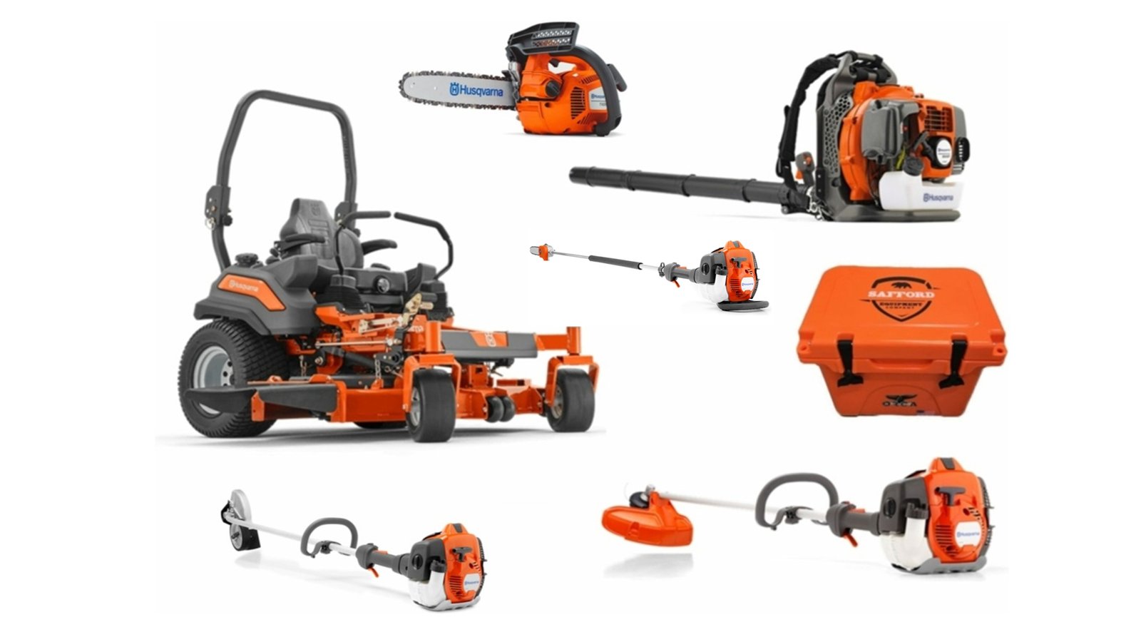 HH603-6.jpg HH603 Husqvarna Mower Bundle - Z554L Zero Turn 350BT Blower 525L Trimmer - Image 1