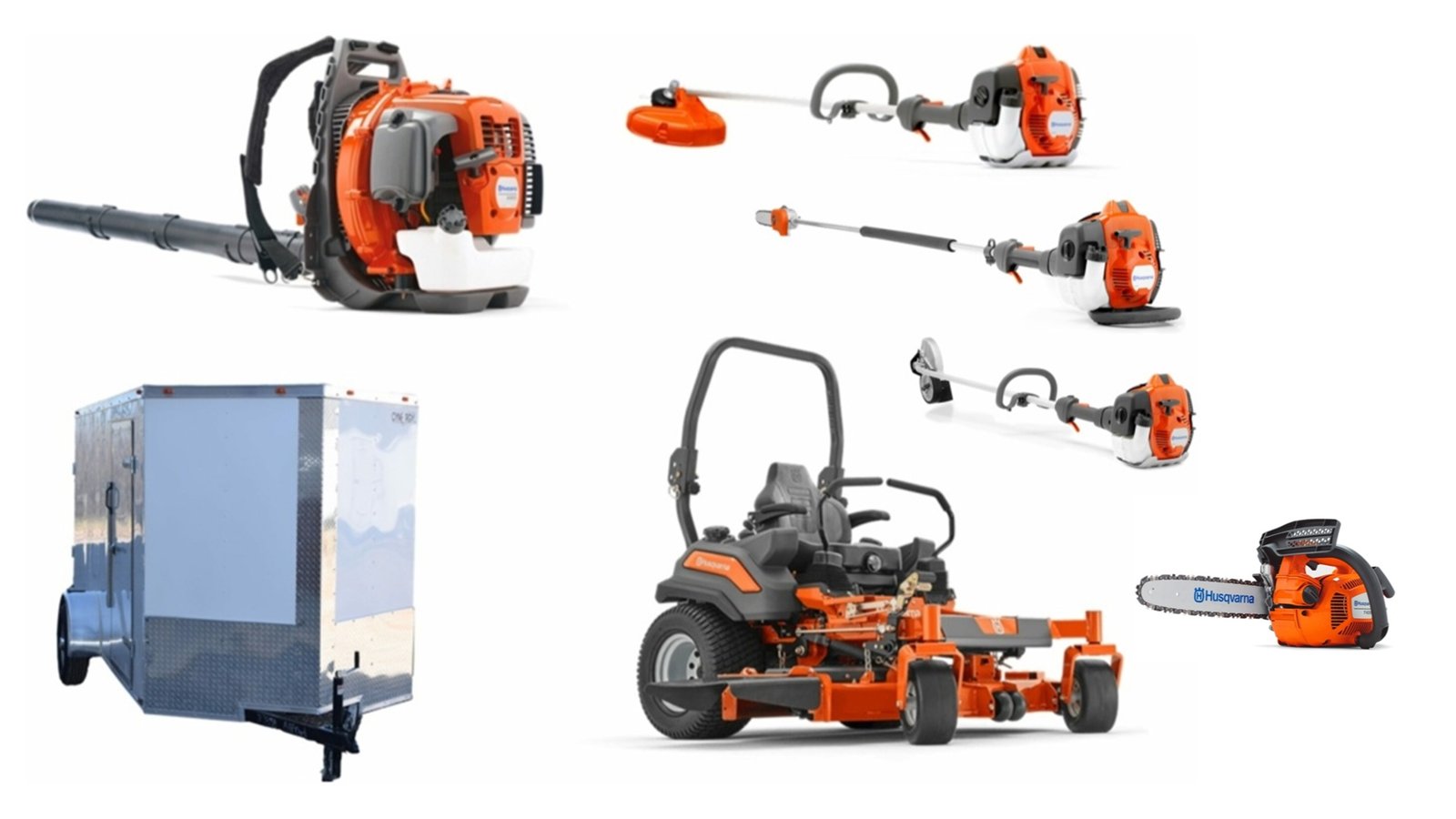 HH604-2.jpg HH604 Husqvarna Mower Bundle - Z554L Zero Turn 560BTS Blower 525LS Trimmer - Image 1