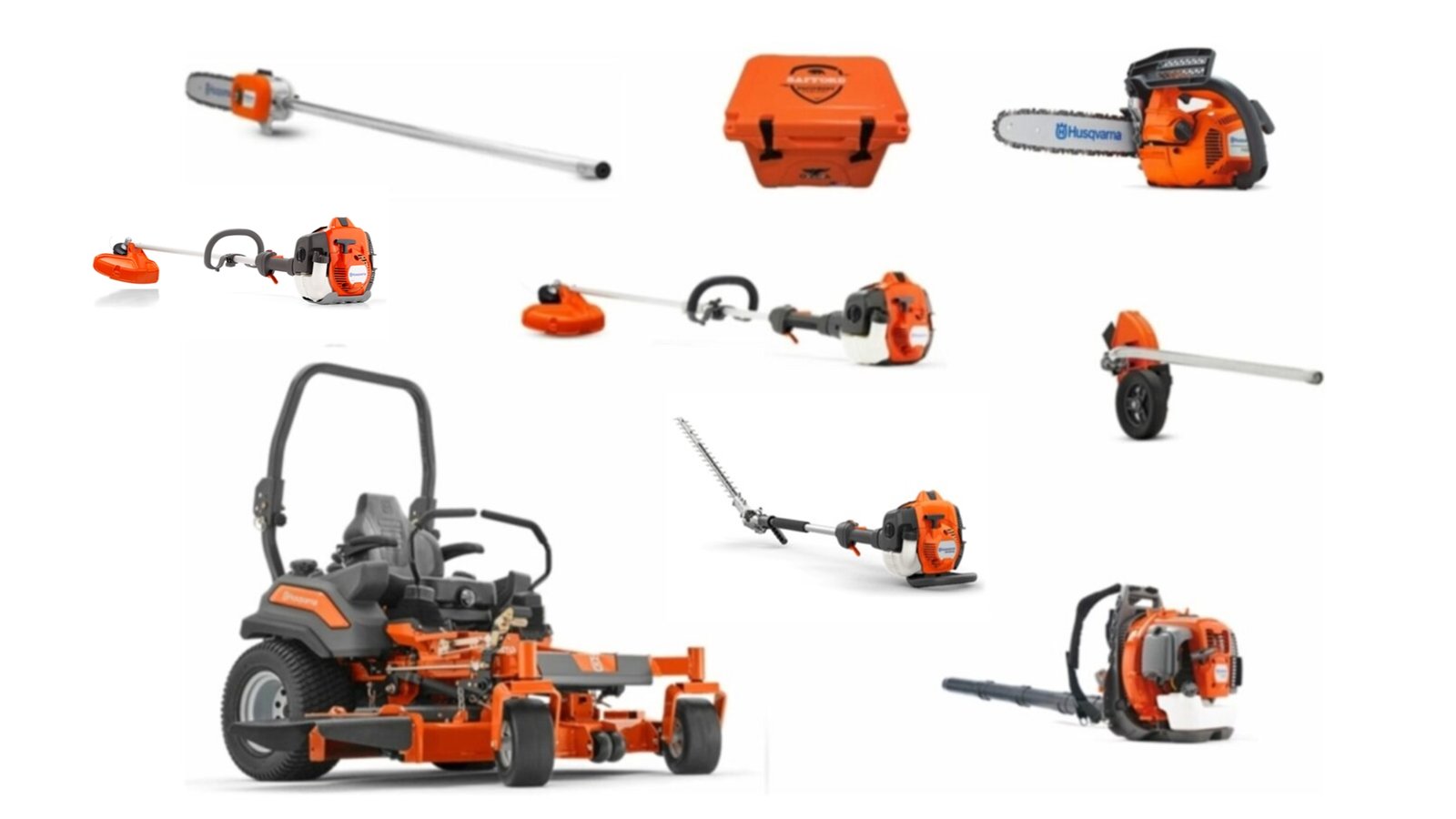 HH605-7.jpg HH605 Husqvarna Mower Bundle - Z554L Zero Turn 560BTS Blower 525LK Trimmer - Image 1