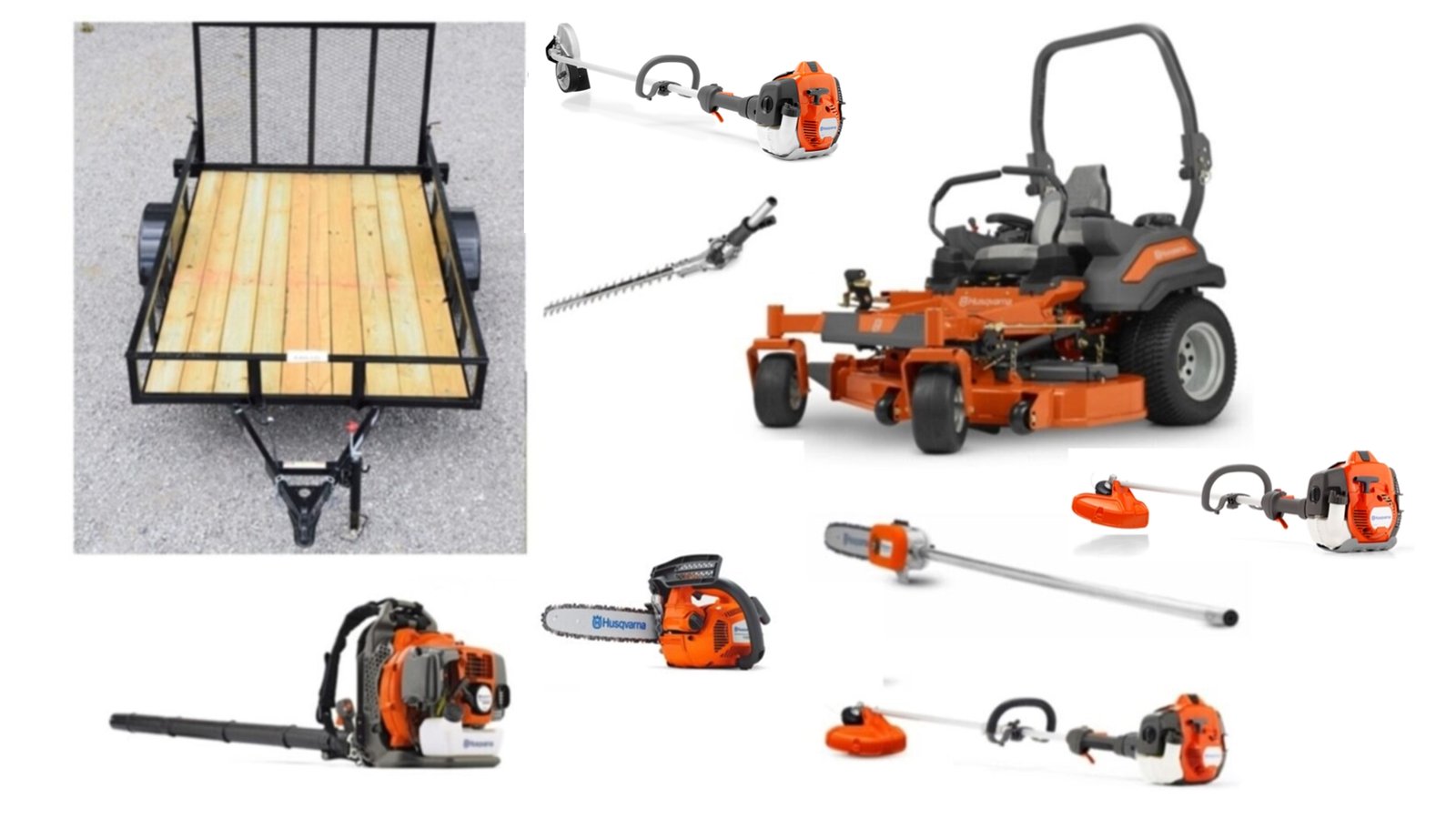 HH608-8.jpg HH608 Husqvarna Mower Bundle - Z560L Zero Turn 350BT Blower 525LK Trimmer - Image 1