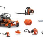 HH615 Husqvarna Mower Bundle - Z448 Zero Turn 350BT Blower 525L Trimmer