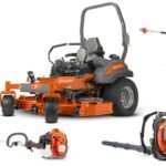 HH705 Husqvarna Mower Bundle - Z572X Zero Turn 560BTS Blower 525L Trimmer (Scratch & Dent)