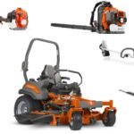 HH707 Husqvarna Mower Bundle - Z554X Zero Turn 350BT Blower 525L Trimmer