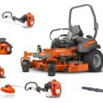 HH708 Husqvarna Mower Bundle - Z572X Zero Turn 560BTS Blower 525L Trimmer