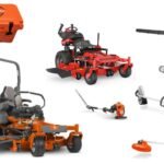 HH717 Husqvarna Mower Bundle - Z554X Zero Turn Pro Walk 36 Hydro Walk Behind 350BT Blower