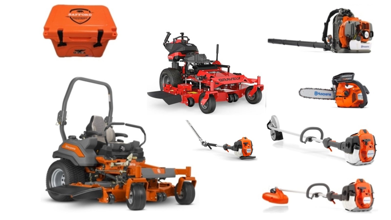 HH717-3.jpg HH717 Husqvarna Mower Bundle - Z554X Zero Turn Pro Walk 36 Hydro Walk Behind 350BT Blower - Image 1