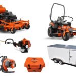 HH739 Husqvarna Mower Bundle - W552 Hydro Walk Z454 Zero Turn 7x16 Enclosed Trailer