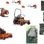 HH740 Husqvarna Mower Bundle - W552 Hydro Walk Z454 Zero Turn 7x16 Utility Trailer (Scratch & Dent)