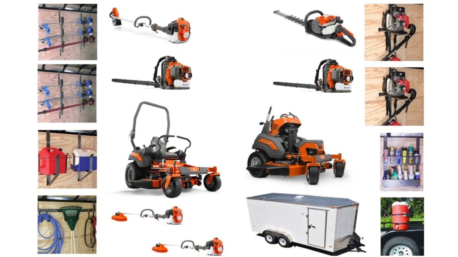 HH741-3.jpg HH741 Husqvarna Mower Bundle - V548 Stand On Z454 Zero Turn 525LS Trimmer - Image 1