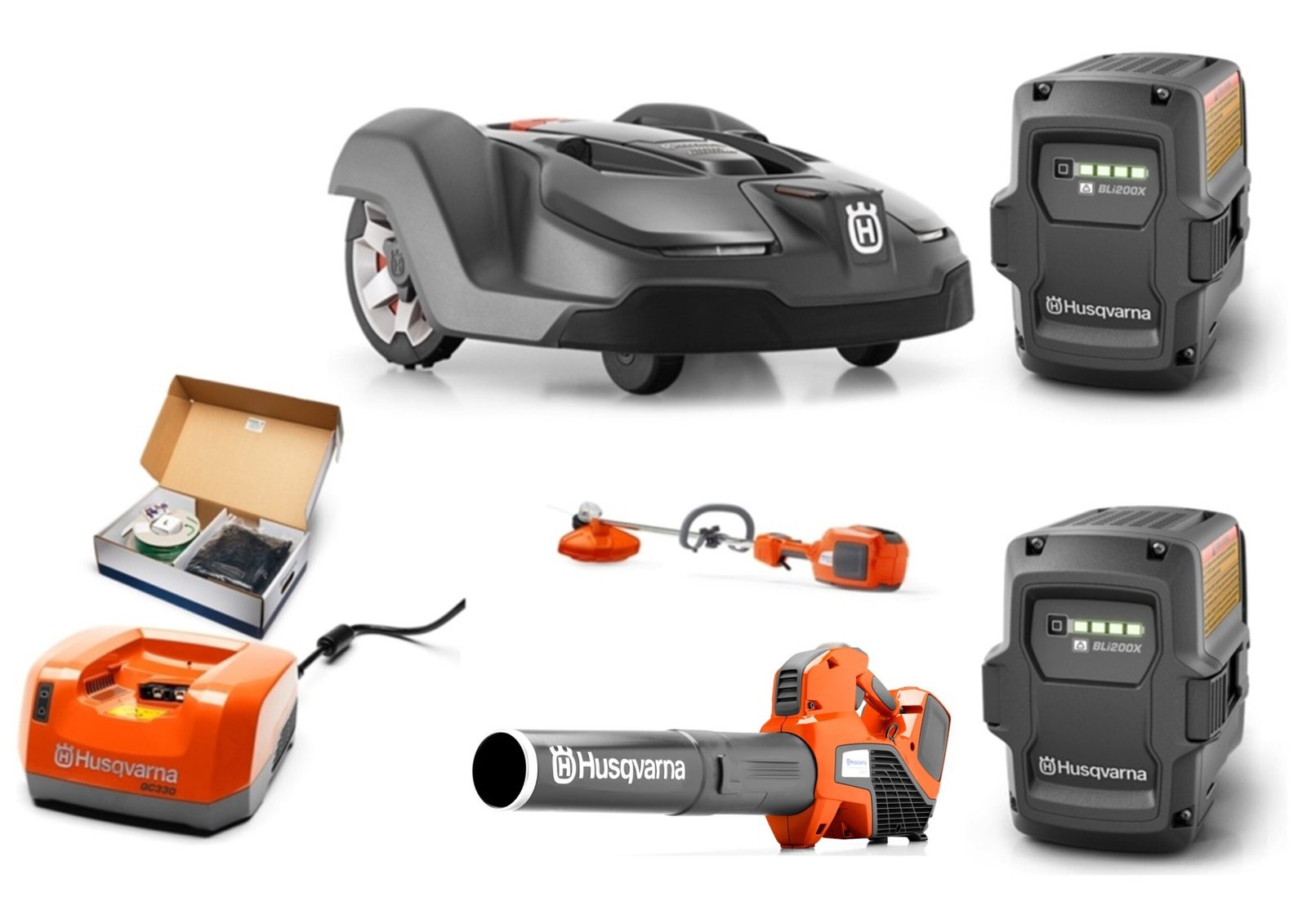 HH800-4-scaled-1.jpg HH800 Husqvarna Mower Bundle - 450X Automower 520iLX Trimmer 525iB Blower - Image 1