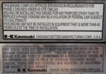 Kawasaki FD791D-S00S 745cc 1-1/8″ x 3-15/16″ 26hp Liquid-Cooled Engine with Muffler - Image 8