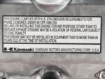 Kawasaki FD791D-S01S 791cc 1-1/8" x 3-15/16" 26hp Direct Fuel Injected Liquid Cooled Engine w/ Canister Filter - Image 8