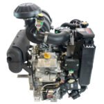 Kawasaki FD851D-S00S 824cc 1-1/8″ x 3-15/16″ 31hp Liquid Cooled Direct Fuel Injected Engine w/ Muffler, Radiator & Canister Filter - Image 2