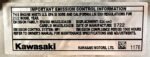 Kawasaki FD851D-S00S 824cc 1-1/8″ x 3-15/16″ 31hp Liquid Cooled Direct Fuel Injected Engine w/ Muffler, Radiator & Canister Filter - Image 7