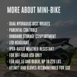 EGO MB1005-2 Mini Bike Kit w/ (2) 7.5Ah Batteries & 560W Dual-Port Charger - Image 11