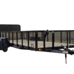 LT146 Load Trail 7X22 Landscape Trailer 7K W/ 2' Mesh Sides