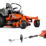 Husqvarna MZ48 Zero Turn Mower Combo Deal PAS-225VP Trimmer