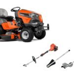 Husqvarna TS248XD Lawn Tractor Combo Deal PAS-225VP Trimmer