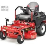 Worldlawn WYZ34K20 34" Deck EZT FS600V Kawasaki Strike Series Zero Turn Lawn Mower