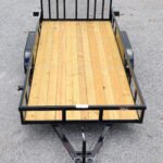 CA130 Caliber 7x16 Utility Trailer HD W/ 1' Mesh Sides