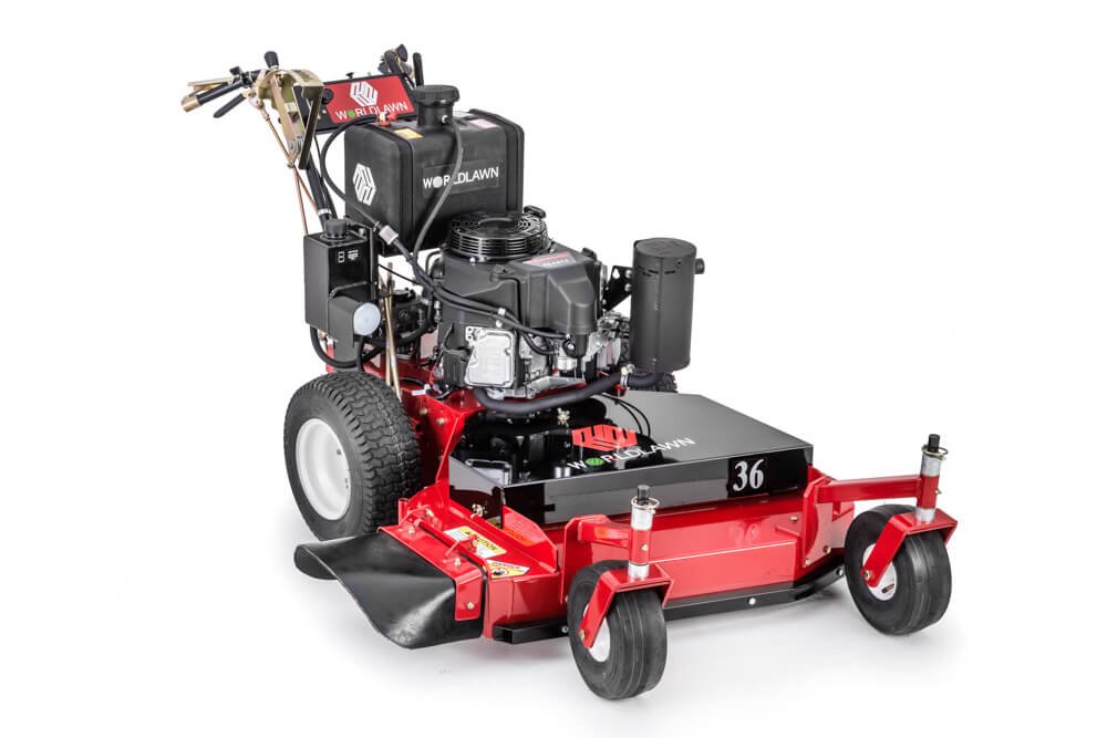 WYW36FS481V.jpg Worldlawn WYW36FS481V 36" Recoil Walk Behind Mower w/ KAW FS481 Engine - Image 1
