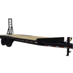 CA300 Caliber 8x24 Deckover Trailer 14k W/ Dovetail