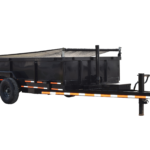 CA805 Caliber 7x16 Dump Trailer 14K Telescope Lift