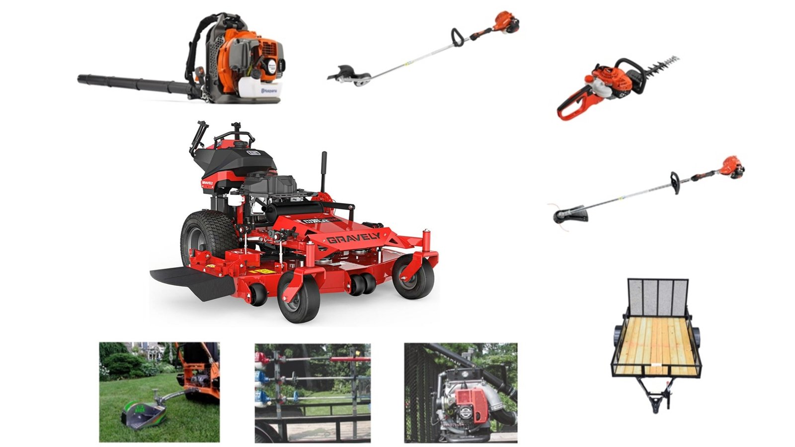 ge570-2.jpg GE570 Gravely Mower Bundle - Pro-Walk 36 Hydro Walk Behind 350BT Blower HC-2020 Hedge Trimmer - Image 1
