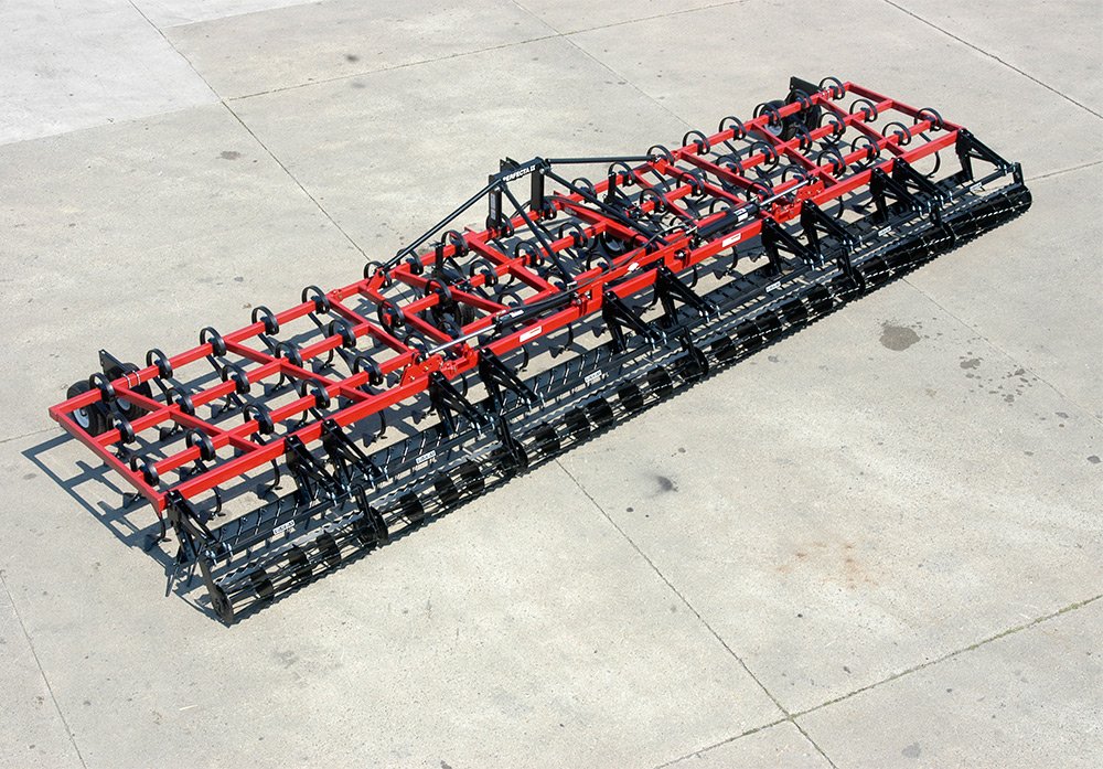 perfecta-folding.jpg Unverferth 20' Perfecta Field Cultivator (Scratch & Dent) - Image 1